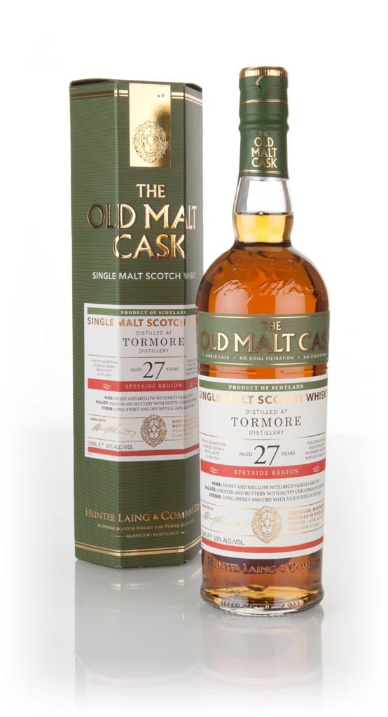 Tormore 27 Year Old 1988 (cask 12239) - Old Malt Cask (Hunter Laing) Single Malt Whisky