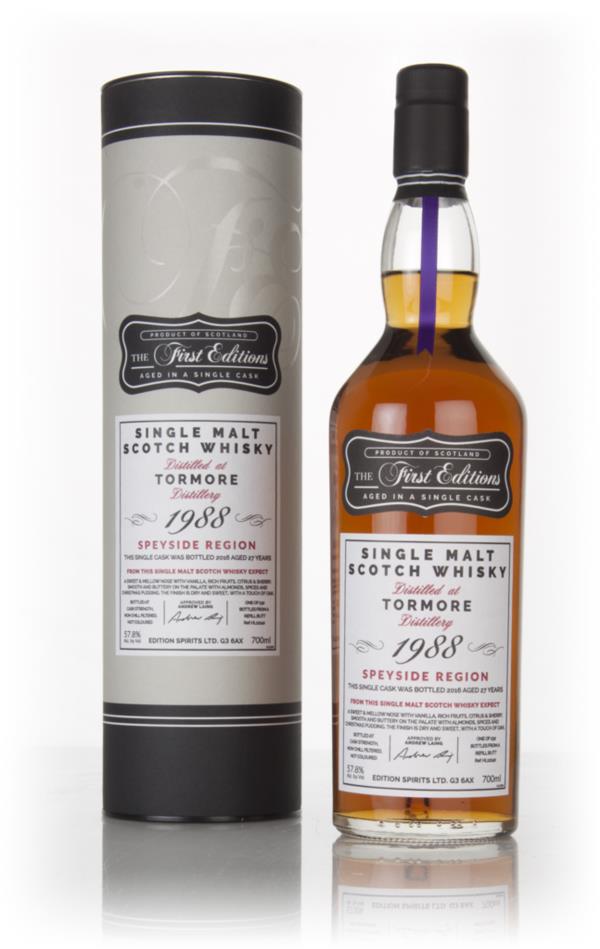 Tormore  27 Year Old 1988 (cask 12240) - The First Editions (Hunter La Single Malt Whisky