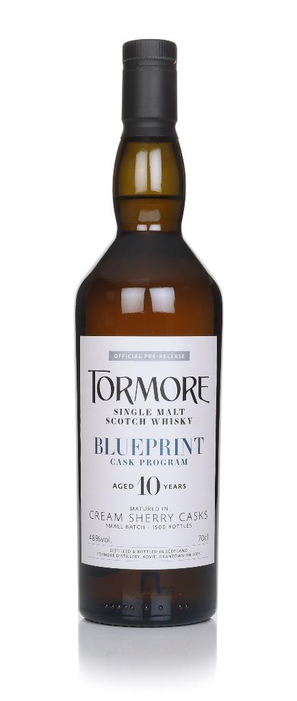 Tormore Blueprint 10 Year Old Cream Sherry Single Malt Whisky