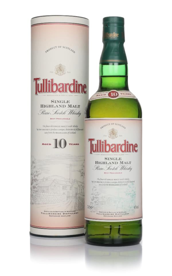 Tullibardine 10 Year Old  1990s Single Malt Whisky
