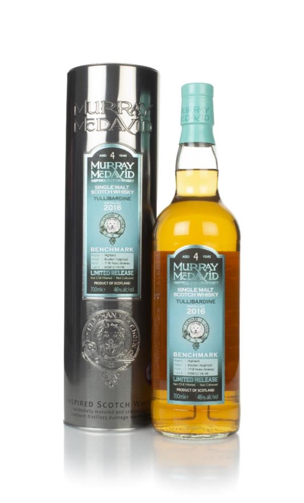 Tullibardine 4 Year Old 2016 (cask 659812/14/46) - Benchmark (Murray M Single Malt Whisky