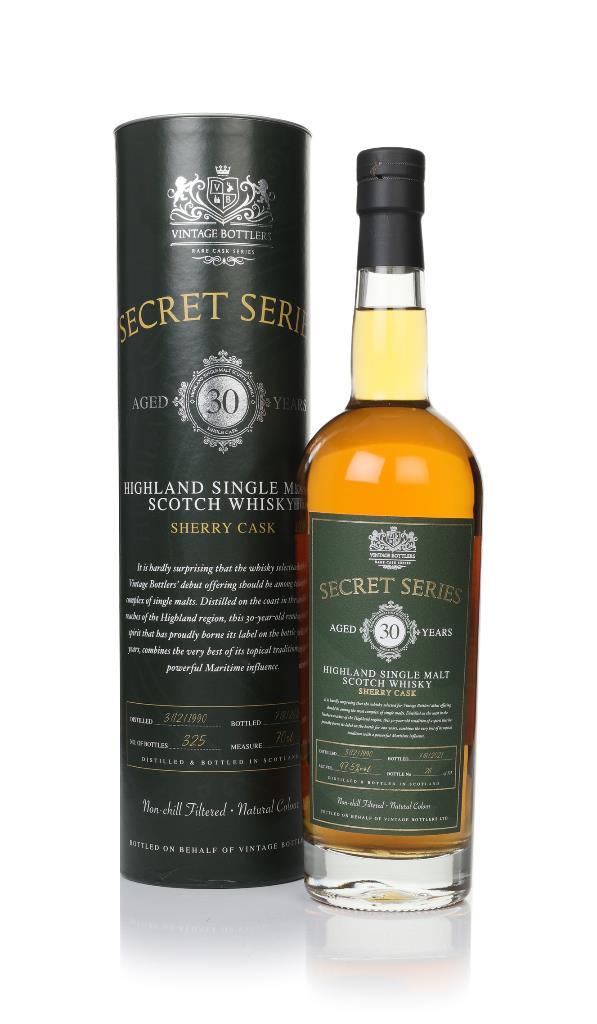 The Secret Series No.1 30 Year Old (Vintage Bottlers) Single Malt Whisky