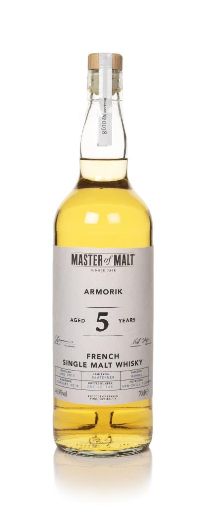 Armorik 5 Year Old 2013 Single Cask (Master of Malt) Single Malt Whisky