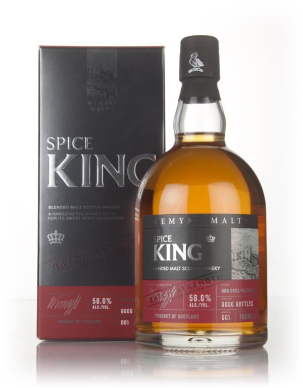 Spice King Batch Strength (Wemyss Malts) (56%) Blended Malt Whisky