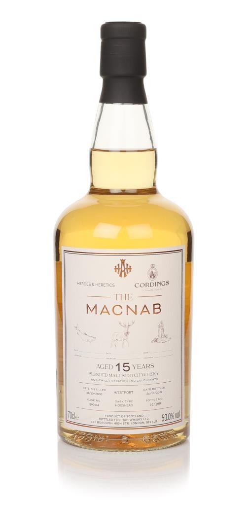 Westport 15 Year Old 2006 (cask 900214) The Macnab - Cordings (Heroes Blended Malt Whisky