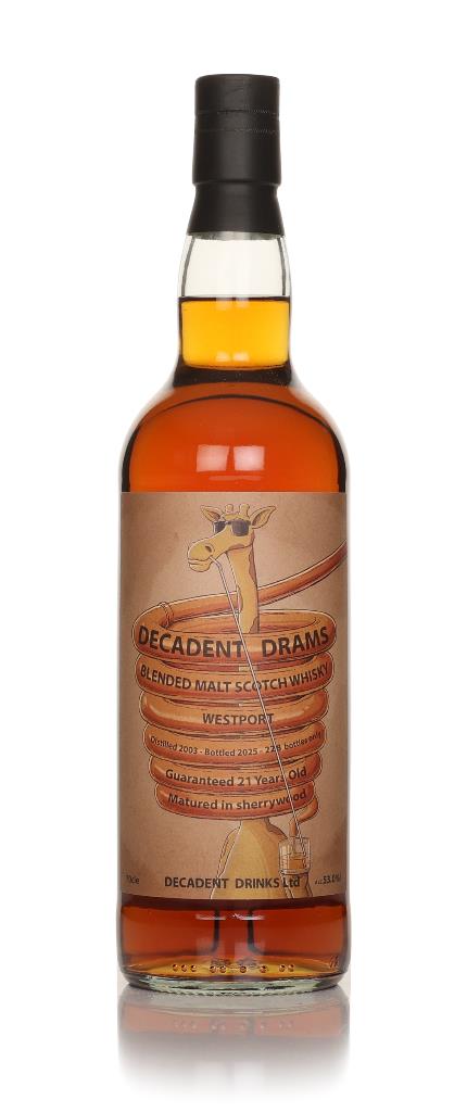 Westport 21 Year Old 2003 - Decadent Drams (Decadent Drinks) Blended Malt Whisky