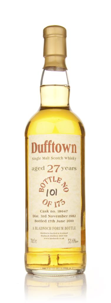 Dufftown 27 Year Old 1982 (Bladnoch) Single Malt Whisky