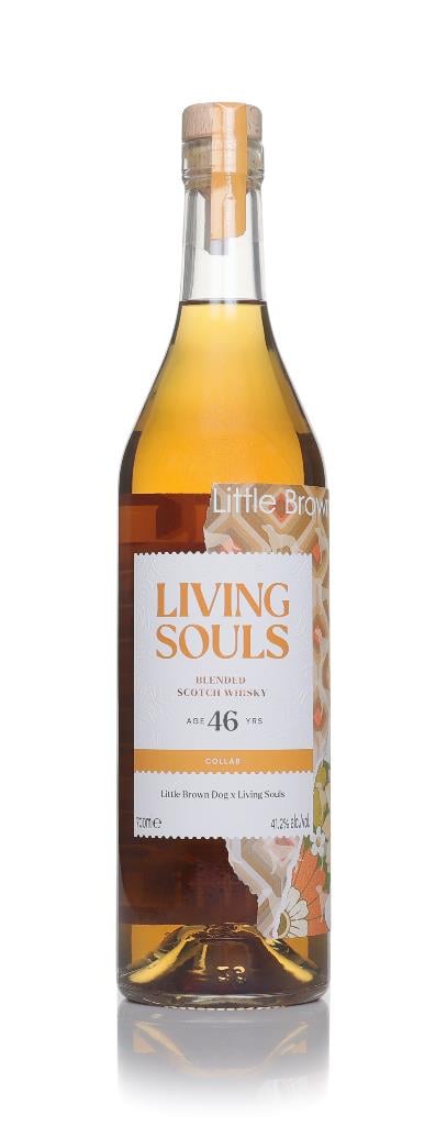 Whisky Souls Living Souls X Little Brown Dog Blended Scotch Whisky 46 Year Old Blended Whisky