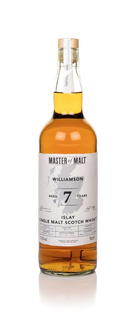 Williamson 7 Year Old 2009 (Master of Malt) Single Malt Whisky