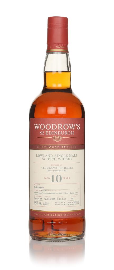 Lowland (Pencaitland) 10 Year Old - Woodrows of Edinburgh Single Malt Whisky