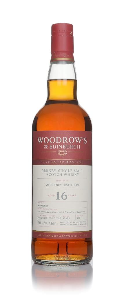 Woodrow's Of Edinburgh Orkney 16 Year Old 2010 - Single Malt Whisky