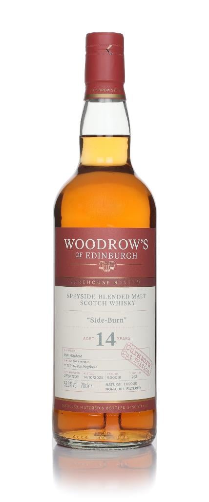 Side-Burn 14  Year Old 2011 Ruby Port Cask - Woodrows of Edinburgh Blended Malt Whisky
