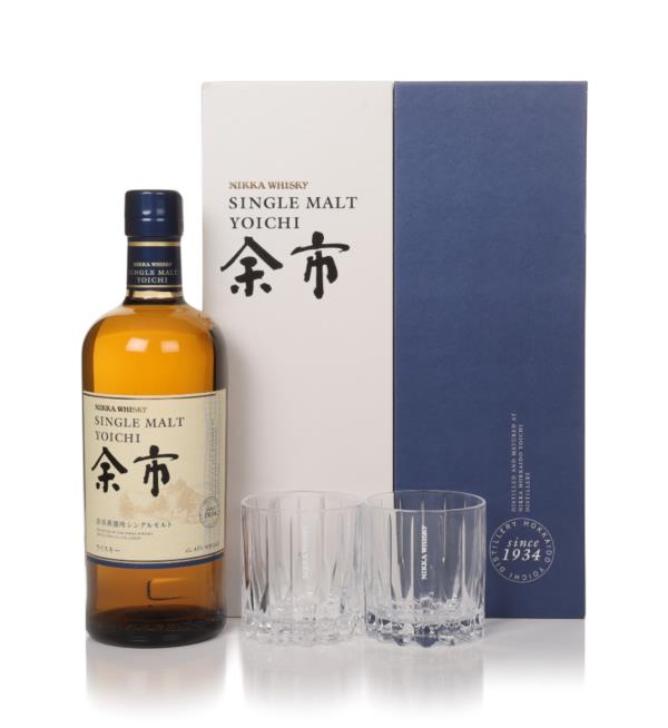 Yoichi Single Malt Gift Set with 2x Glasses Single Malt Whisky