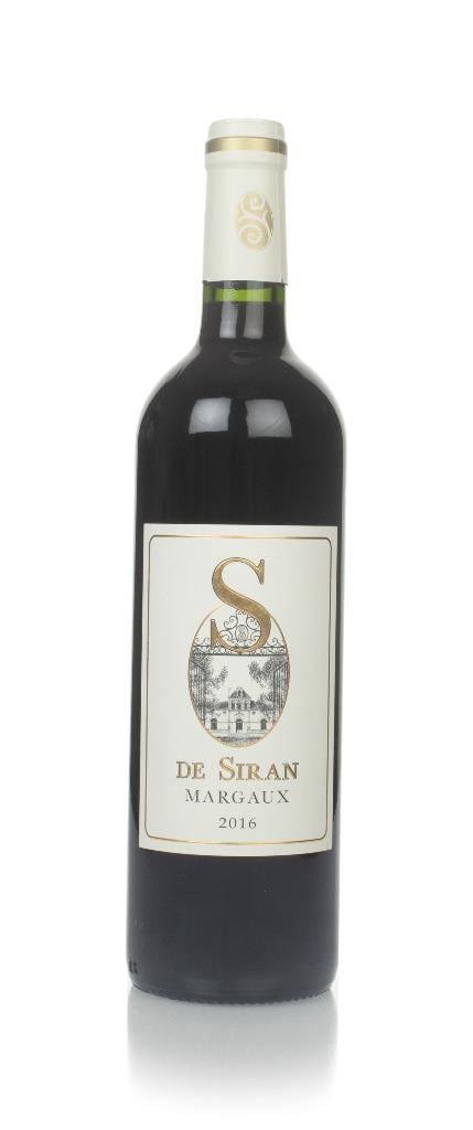 S de Siran Margaux 2016 Red Wine
