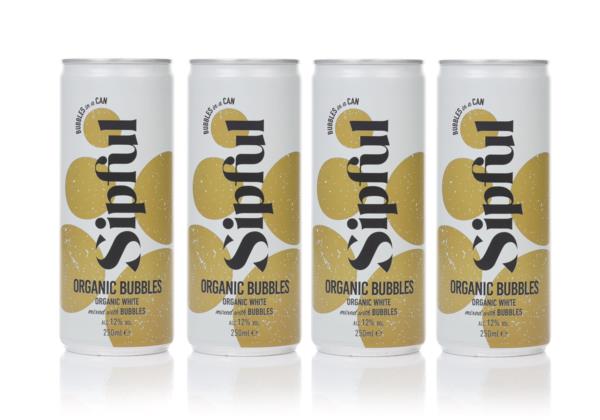 Sipful Organic Bubbles (4 x 250ml) Sparkling Wine